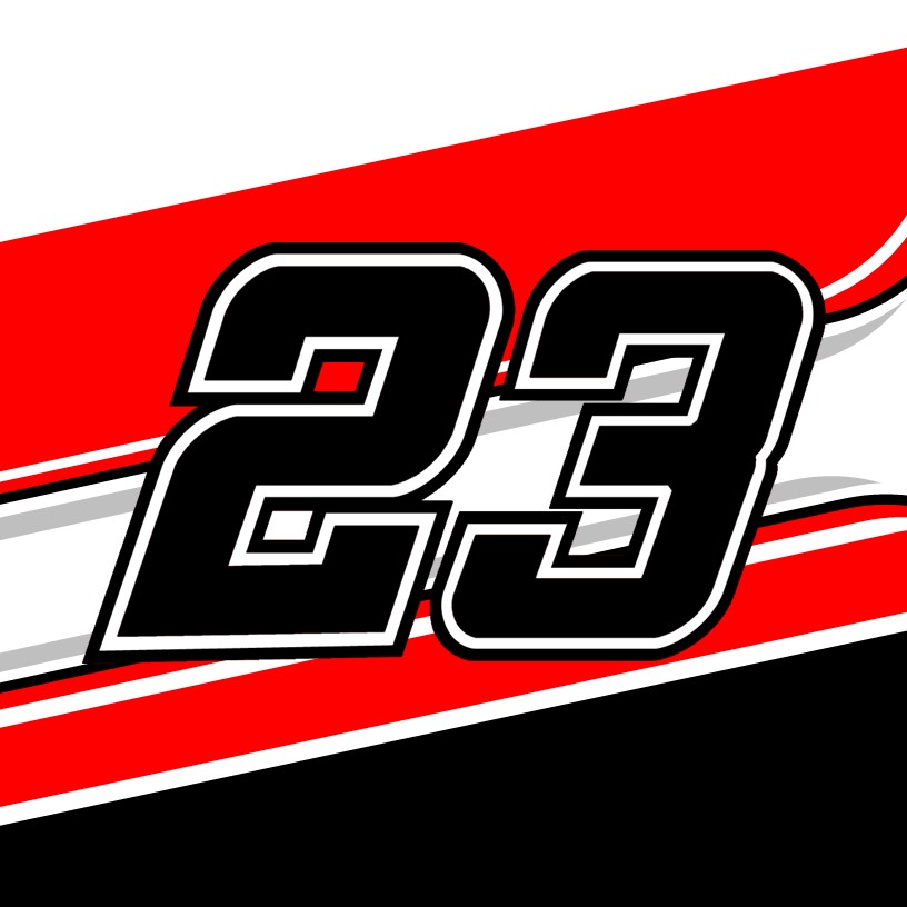 2021 ANDY LALLY XFINITY NUMBER CARDS
