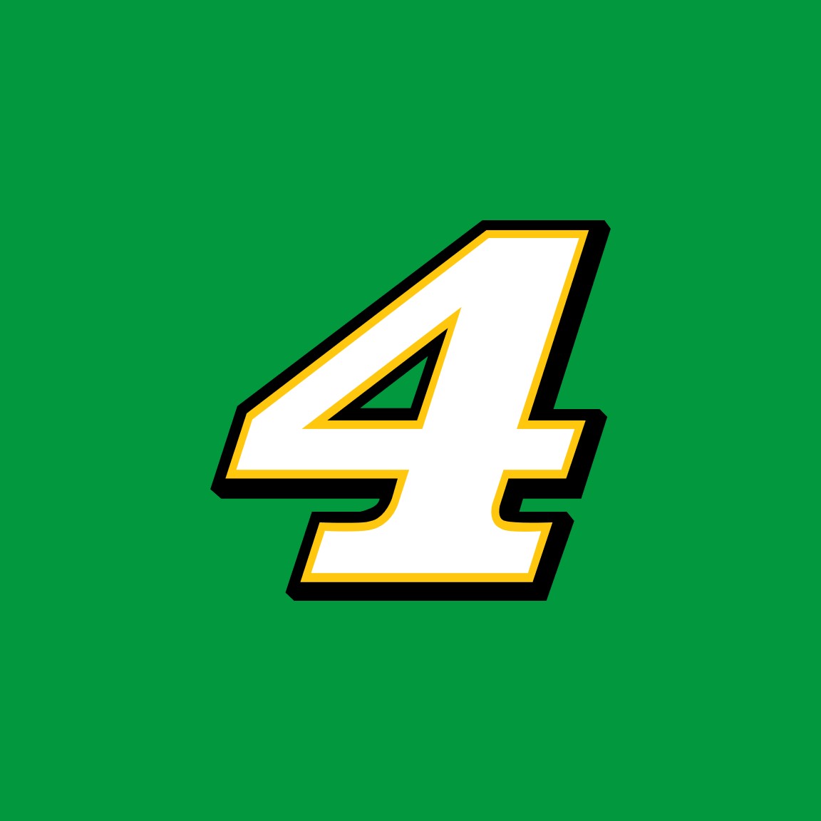 2022 KEVIN HARVICK CUP NUMBER CARDS