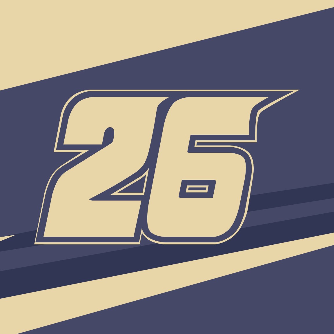 2022 PARKER CHASE XFINITY NUMBER CARDS