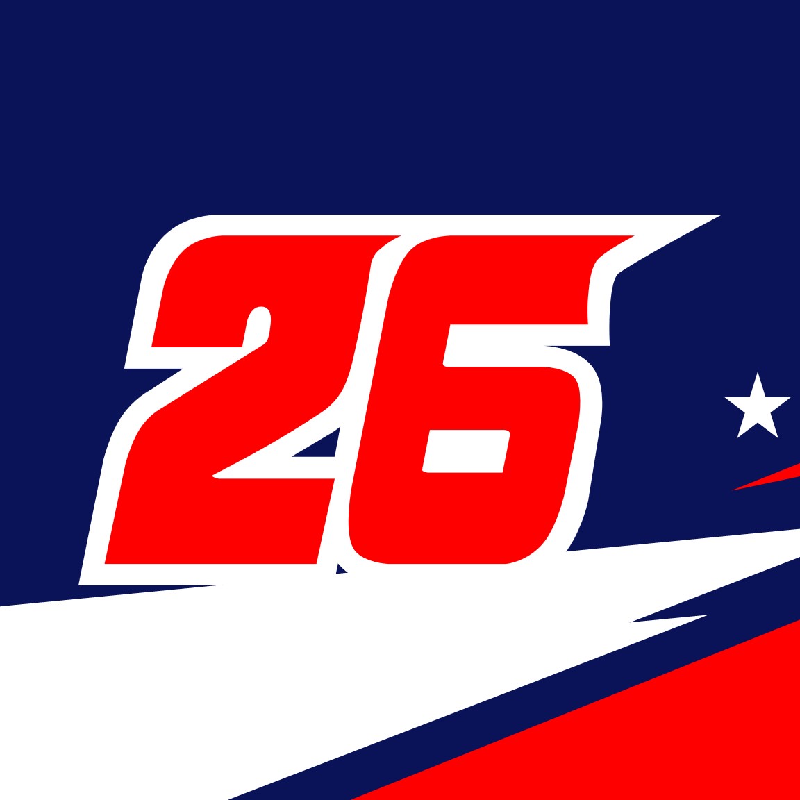 2022 SANTINO FERRUCCI XFINITY NUMBER CARDS