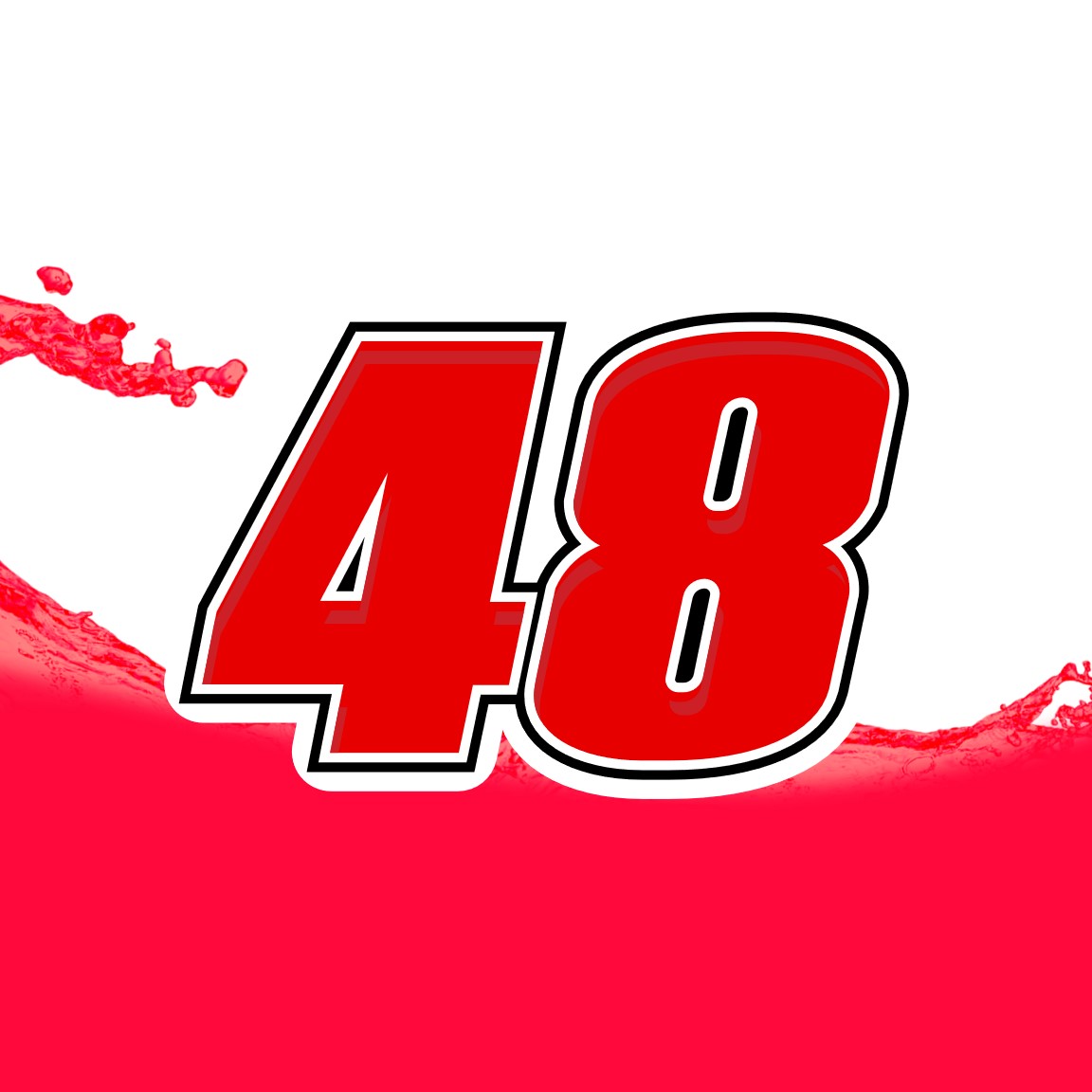 2022 RICKY STENHOUSE JR. XFINITY NUMBER CARDS