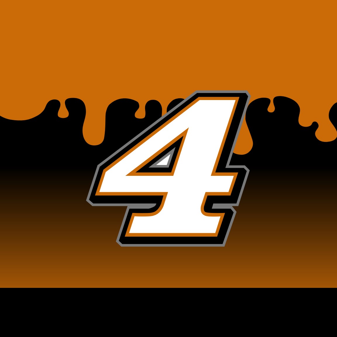 2022 KEVIN HARVICK CUP NUMBER CARDS