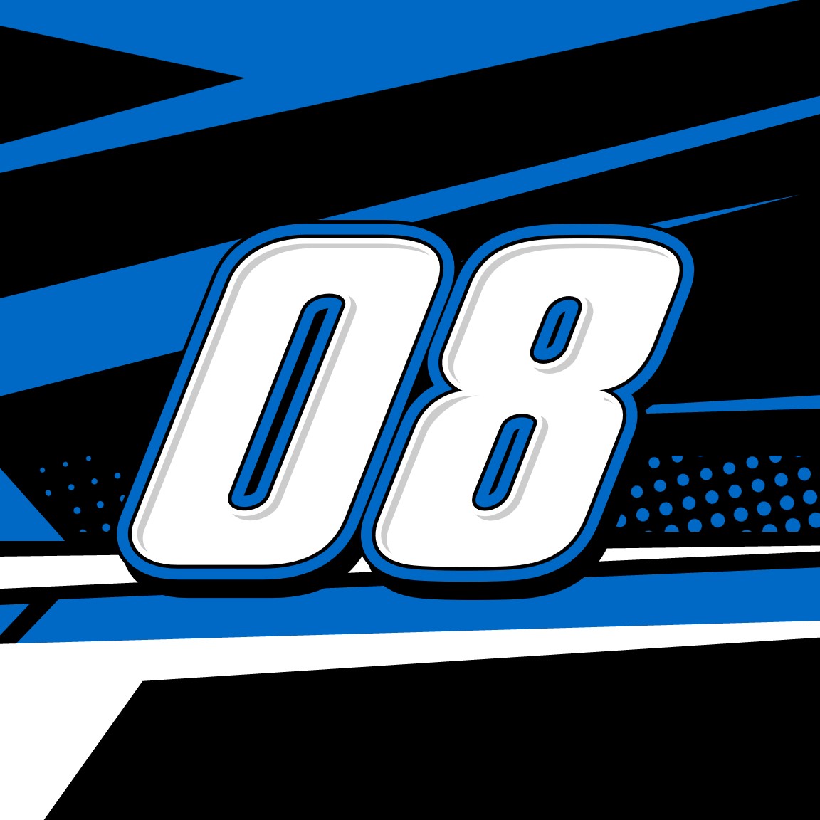 2023 GRAY GAULDING XFINITY NUMBER CARDS