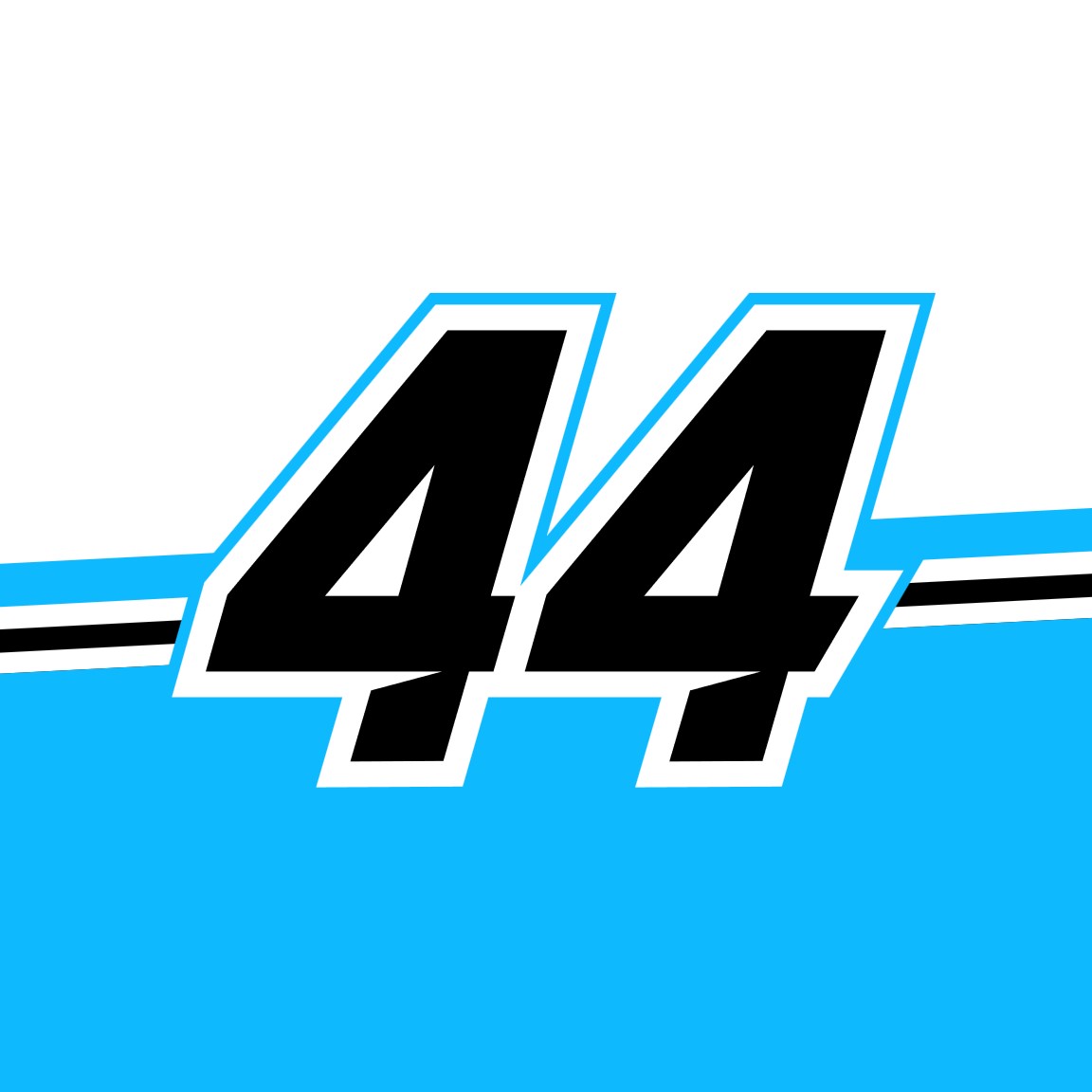 2024 BRENNAN POOLE XFINITY NUMBER CARDS
