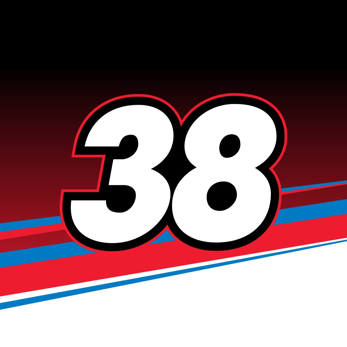 2023 JOE GRAF JR. XFINITY NUMBER CARDS