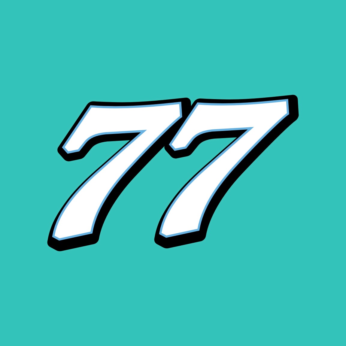 2024 CARSON HOCEVAR CUP NUMBER CARDS