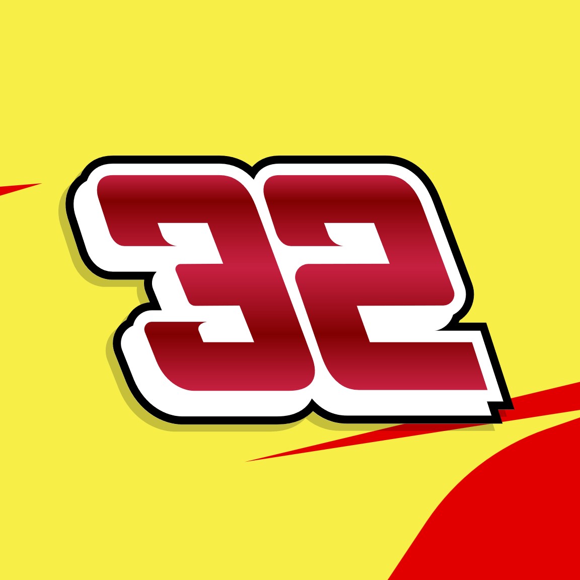 2024 AUSTIN GREEN XFINITY NUMBER CARDS