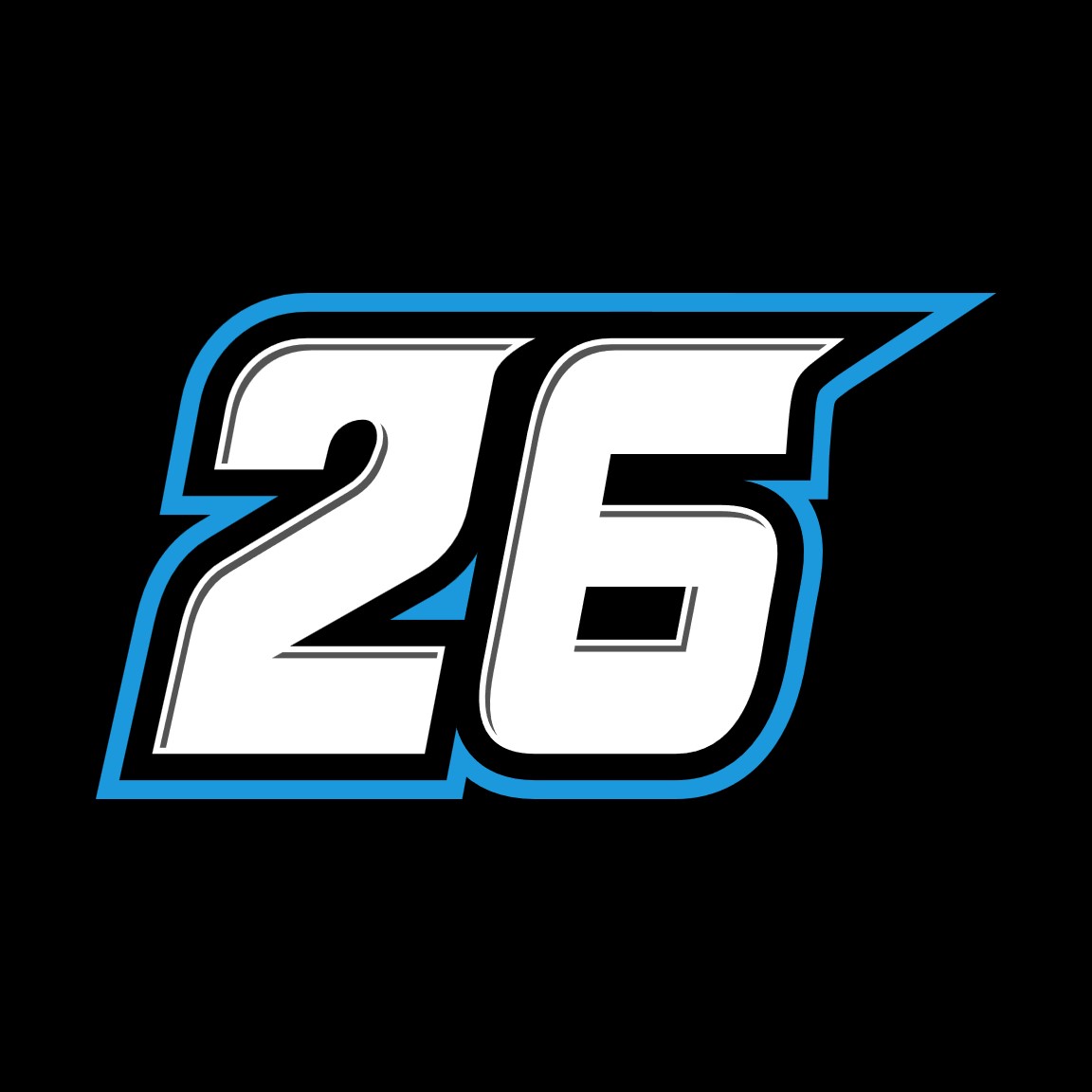 2024 DEAN THOMPSON XFINITY NUMBER CARDS