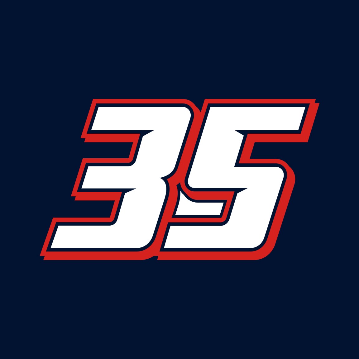 2024 BRAD PEREZ XFINITY NUMBER CARDS