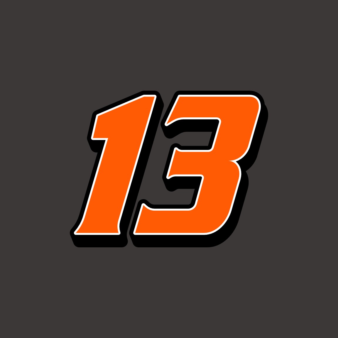 2024 B.J. MCLEOD XFINITY NUMBER CARDS