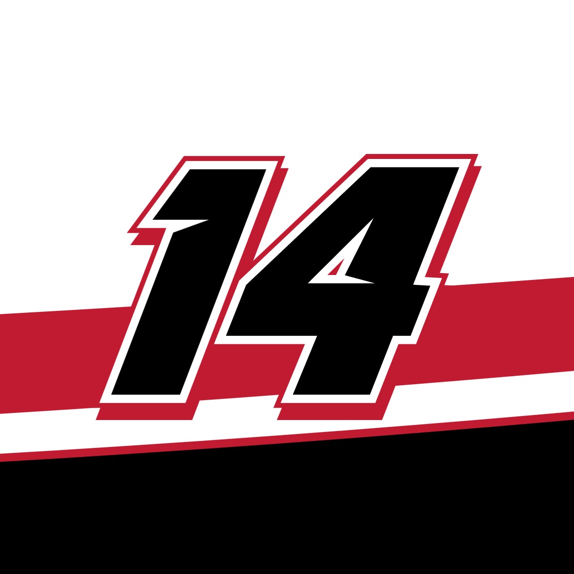 2024 CHAD FINCHUM XFINITY NUMBER CARDS