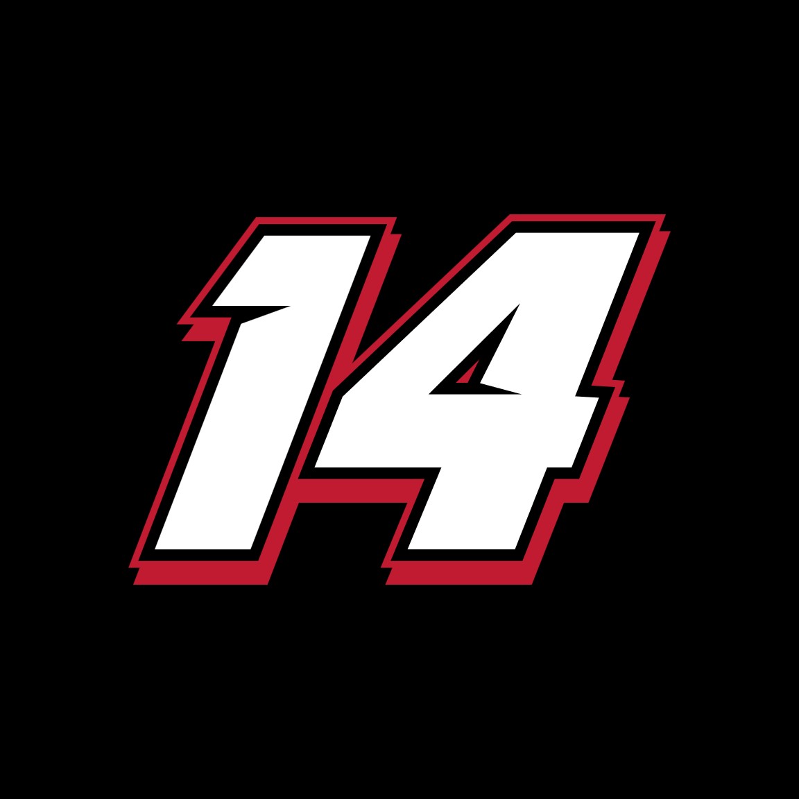2024 CHAD FINCHUM XFINITY NUMBER CARDS
