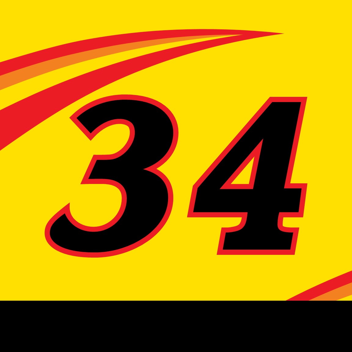 2025 TODD GILLILAND CUP NUMBER CARDS