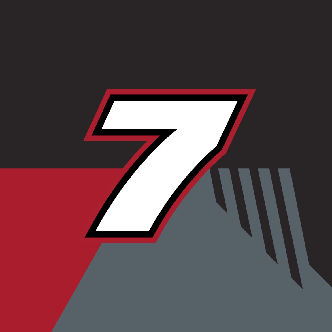 2025 JUSTIN ALLGAIER XFINITY NUMBER CARDS