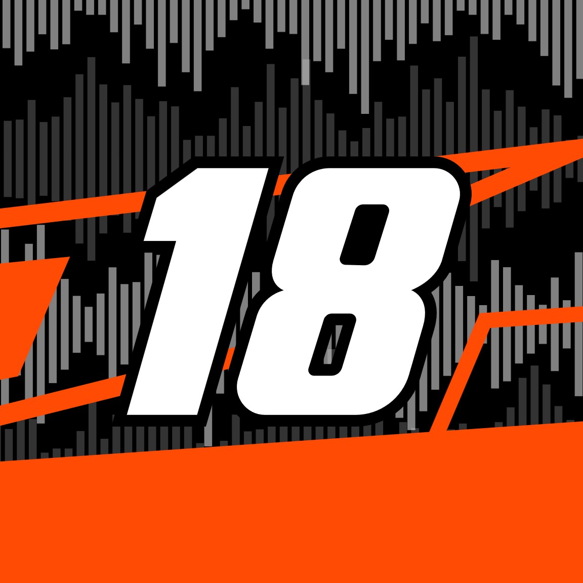 2025 WILLIAM SAWALICH XFINITY NUMBER CARDS