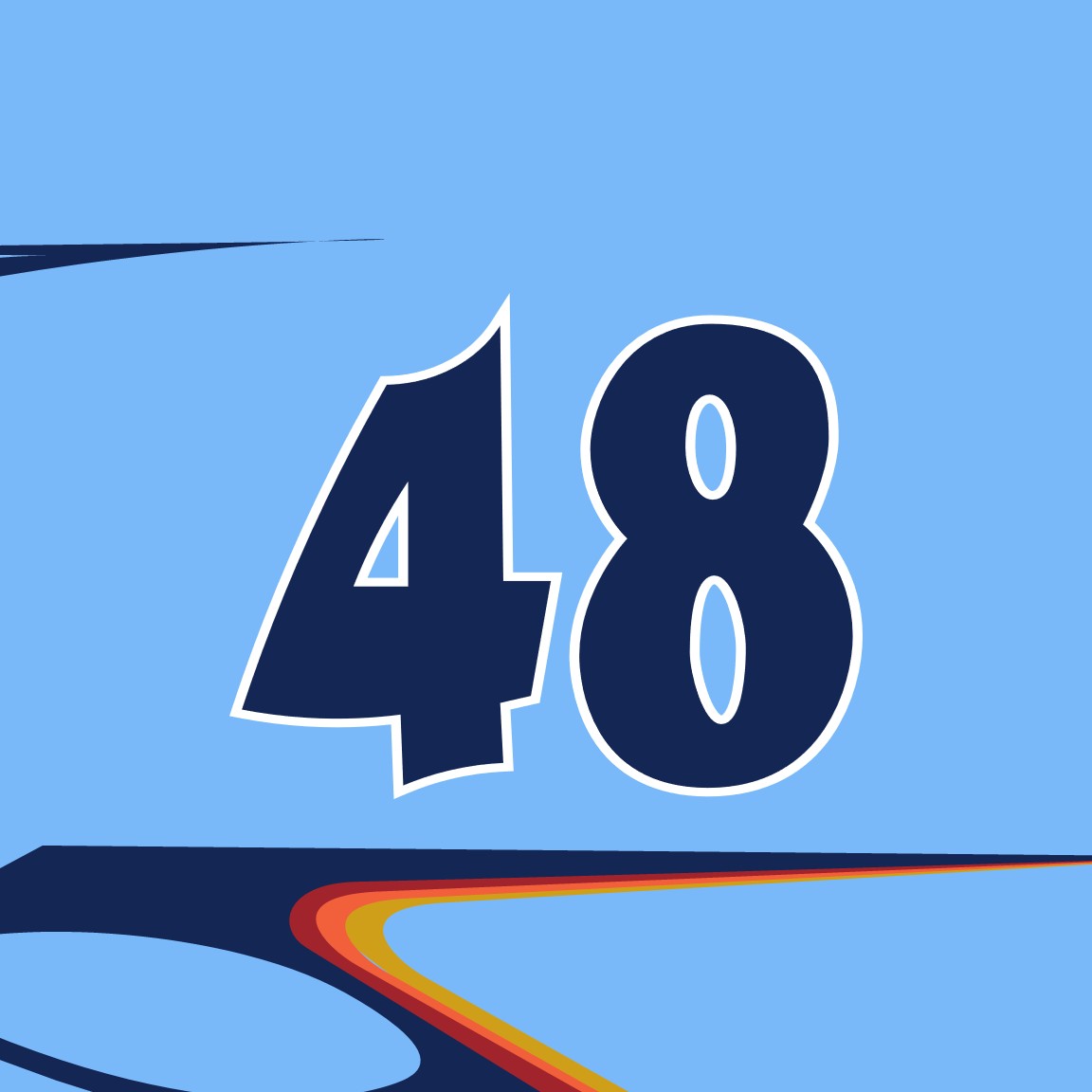 2025 NICK SANCHEZ XFINITY NUMBER CARDS