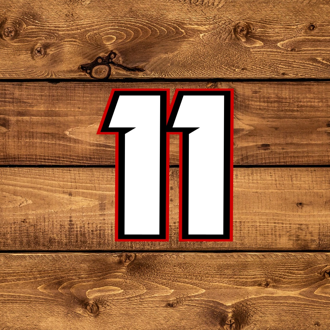 2025 MICHAEL MCDOWELL XFINITY NUMBER CARDS