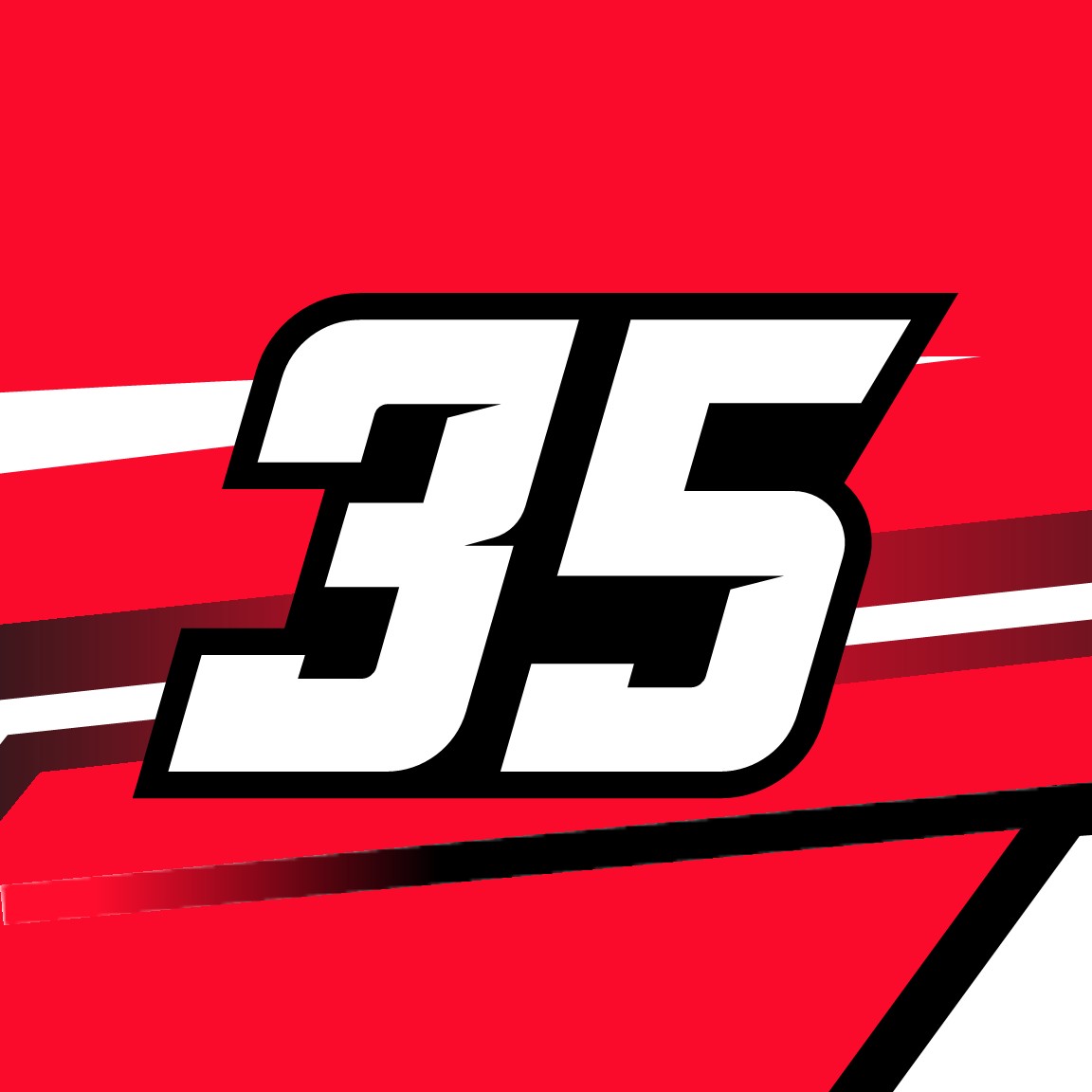2025 STEFAN PARSONS XFINITY NUMBER CARDS
