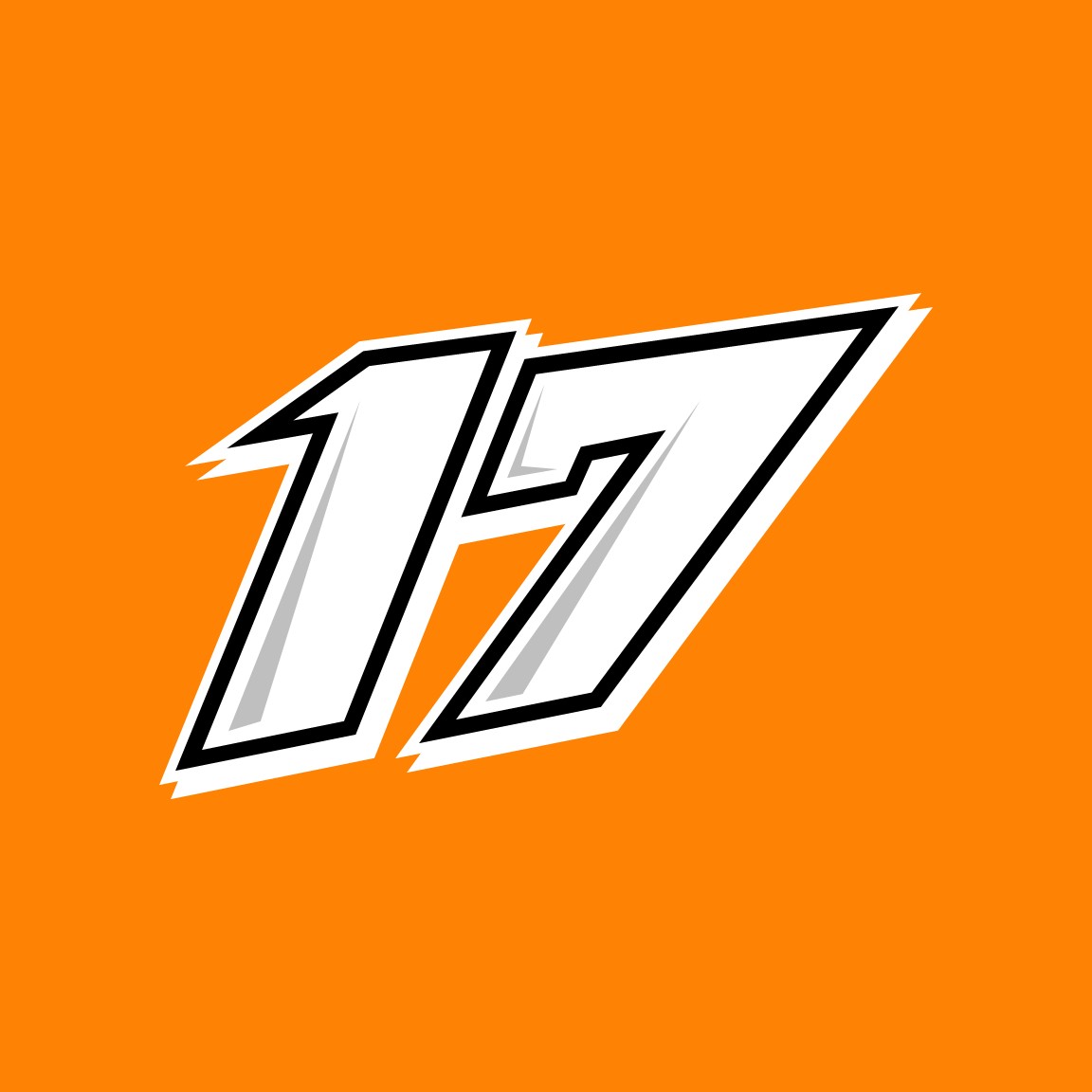 2026 CHRIS BUESCHER CUP NUMBER CARDS